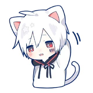 Sticker Мафу-тян @StickersPackRobot - 4