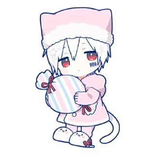 Sticker Мафу-тян @StickersPackRobot - 1