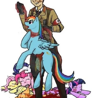 Sticker Май литл пони говнище - 6