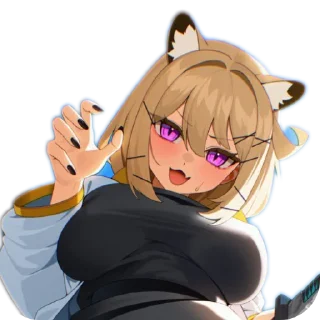 Sticker Няшки - 3