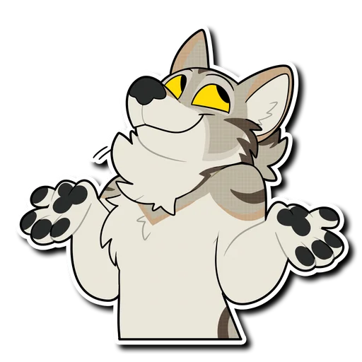 Стикер Major Wolf - 8