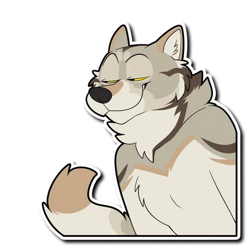 Стикер Major Wolf - 2