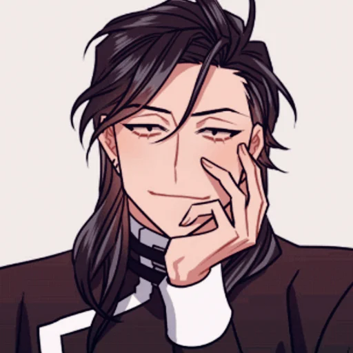 аниме мультфильм человеческое лицо