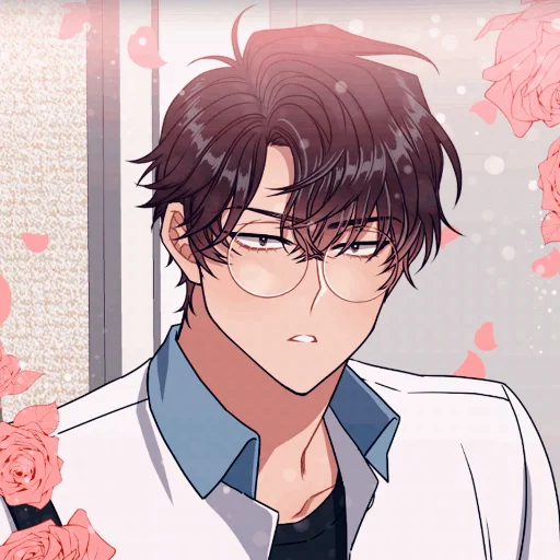 anime cartoon human face