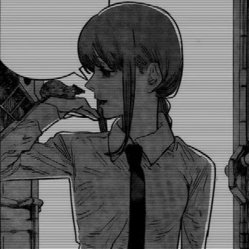 Стикер @aldreyan — Makima Chainsawnan - 7