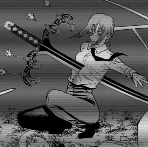 Стикер @aldreyan — Makima Chainsawnan - 6