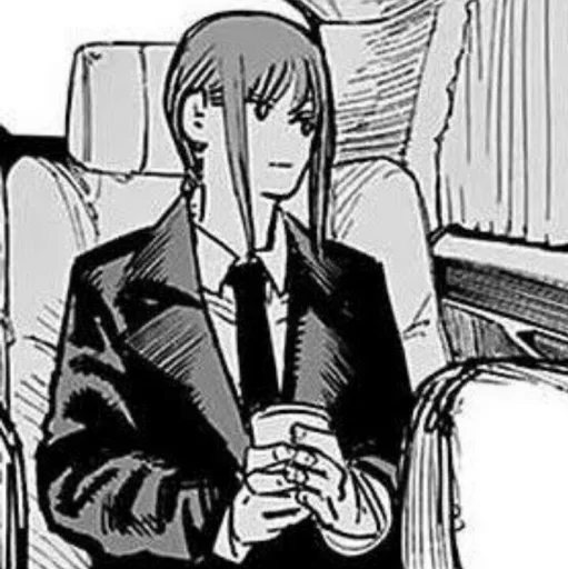 Стикер @aldreyan — Makima Chainsawnan - 4