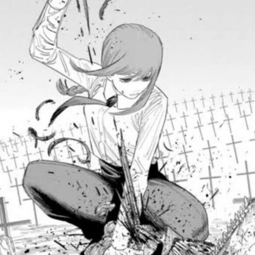 Стикер @aldreyan — Makima Chainsawnan - 0