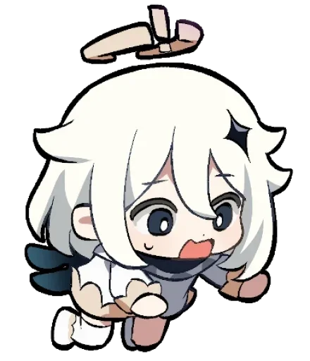 Sticker генш чиби @konutie_x :: @fStikBot - 6