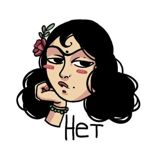 Стикер Makpal2 - 1