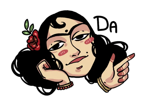 Стикер Makpal2 - 1