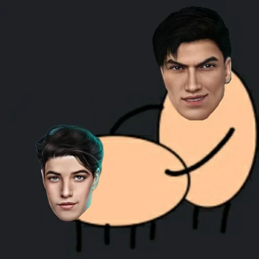 человеческое лицо Человек рисование