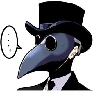 Sticker Молчаливый парень - @evangelioncik - 11