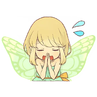 Sticker Маленькая фея @Nyasticks - 0