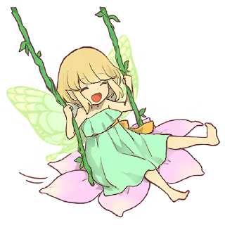 Sticker Маленькая фея @Nyasticks - 6