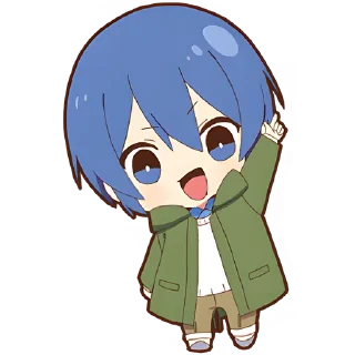 Sticker Маленький Отаку @Nyasticks - 9