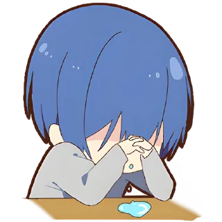 Sticker Маленький Отаку @Nyasticks - 2