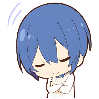 Sticker Маленький Отаку @Nyasticks - 1