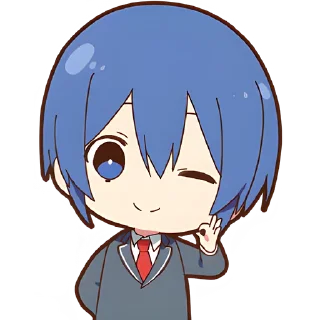 Sticker Маленький Отаку @Nyasticks - 0