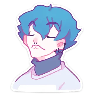 Стикер Малиновый Джем @Nyasticks - 10