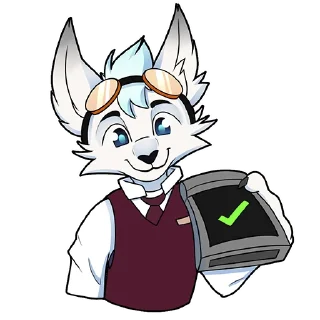 Стикер Mallyfox - Stickerset - 2