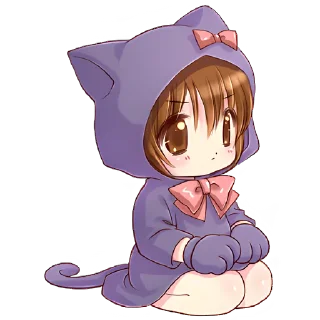 Стикер Малыш кот @Nyasticks - 8