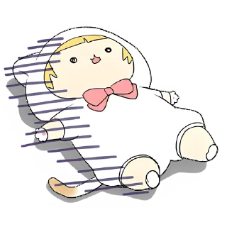 Стикер Малыш кот @Nyasticks - 5