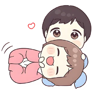 Sticker Малышка-чан @nyasticks - 0