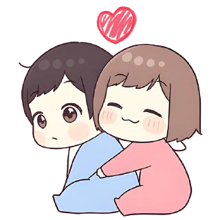 Sticker Малышка-чан @nyasticks - 7