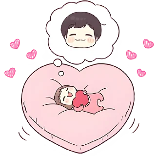 Sticker Малышка-чан @nyasticks - 4