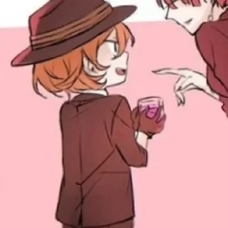 Стикер Малыш Чуя - 10