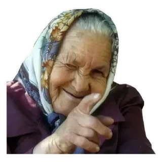 Sticker Мама бабка - 7