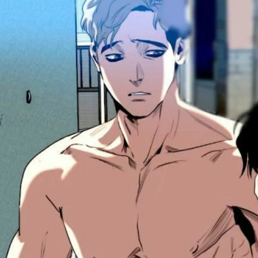 human face anime cartoon