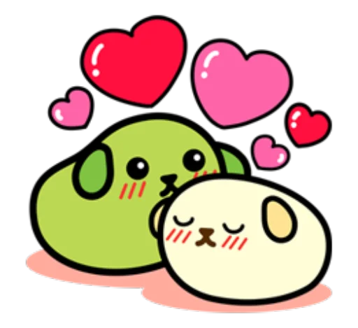 Sticker Mameshiba_by_a354bot - 1