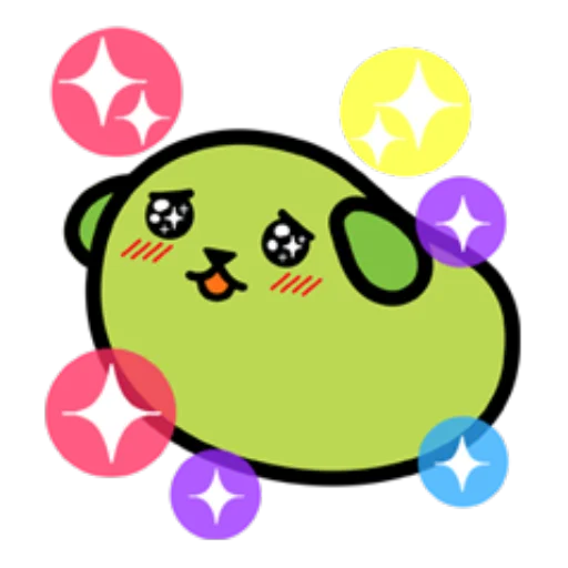 Sticker Mameshiba_by_a354bot - 1