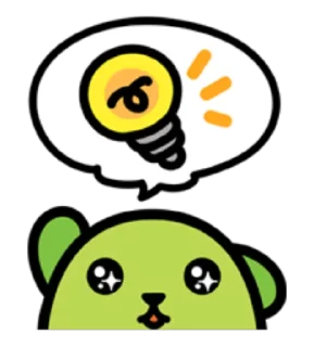 Стикер Mameshiba - 1