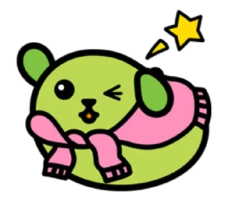 Стикер Mameshiba - 11