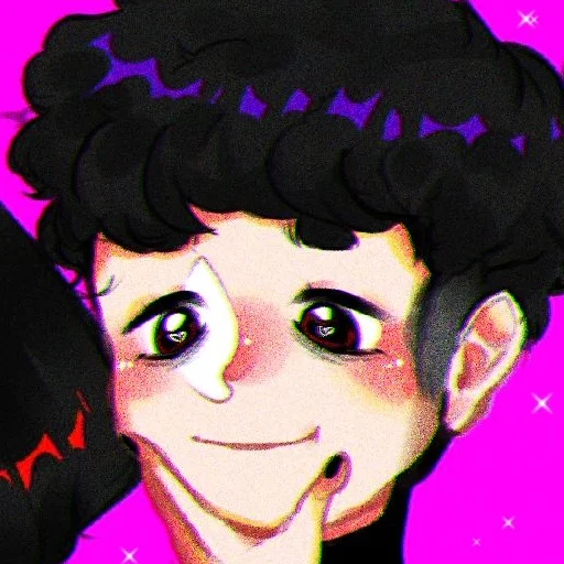 Sticker Коля в исполнении нягири - 2