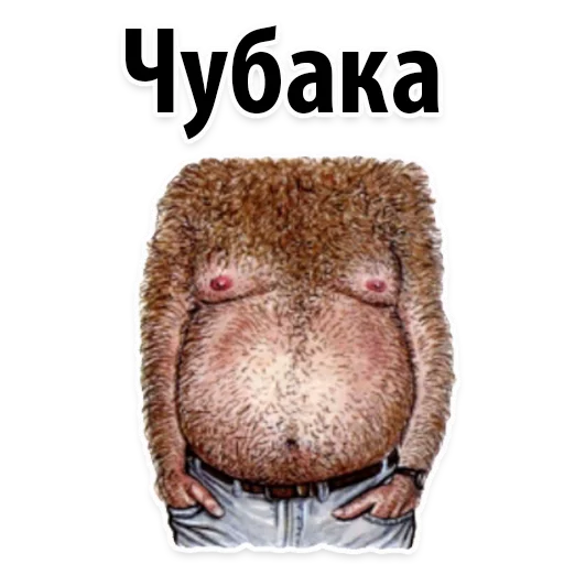 Sticker 🐷 Типы Мужских Сисек @TuristasTV - 8