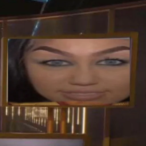 human face eyelash lipstick