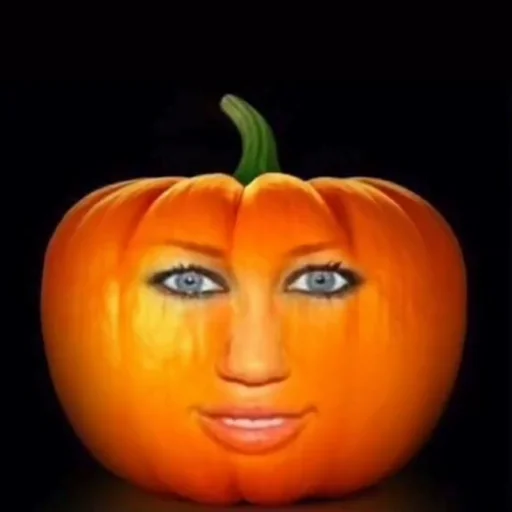 vegetable halloween pumpkin
