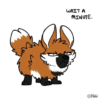 Стикер Maned Derp - 3