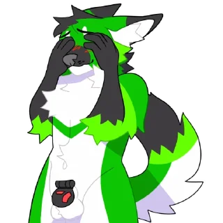 Sticker Maned_Wolfy - 2