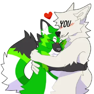 Sticker Maned_Wolfy - 0