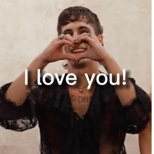 Sticker Maneskin amore - 1