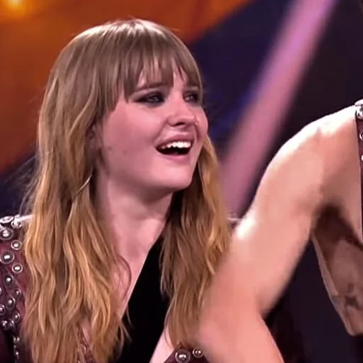 person human face clothing