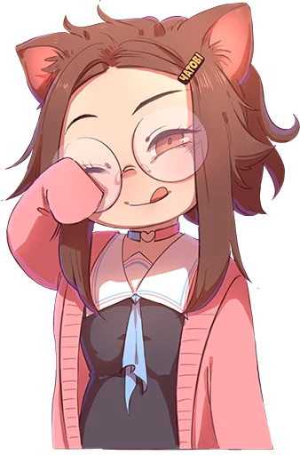 Sticker MANGUA - YouTube канал про аніме та манґу - 0