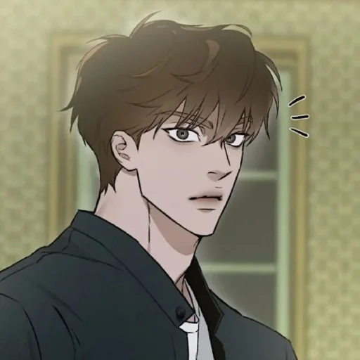 anime cartoon human face