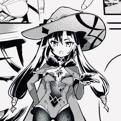 аниме иллюстрация эскиз