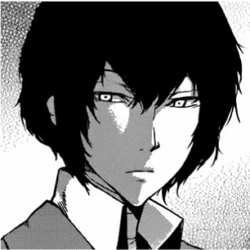 human face anime sketch